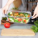 Naczynie Żaroodporne Prostokątne z Pokrywką 3,1 L Borokrzemowe VILDE