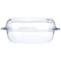 Naczynie Żaroodporne Prostokątne z Pokrywką 3,1 L Borokrzemowe VILDE