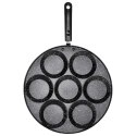 Patelnia do Jajek Granitowa 7 Otworów 30 cm VILDE Basic Line