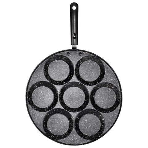 Patelnia do Jajek Granitowa 7 Otworów 30 cm VILDE Basic Line