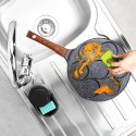 Patelnia do Jajek Granitowa 7 Otworów 26 cm VILDE Black&Wood Indukcja