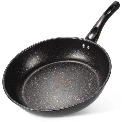Patelnia Granitowa Głęboka 3 l 28 cm VILDE Basic Line Nieprzywierająca