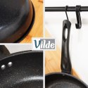 Patelnia Granitowa Głęboka 3 l 28 cm VILDE Basic Line Nieprzywierająca