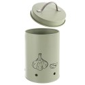 Pojemnik Metalowy na Czosnek 1,4 L ORION z Wentylacją 18,5 x 11,5 cm