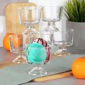 Pucharki do Lodów Szklane 6 szt. Desery Galaretki 290 ml VILDE