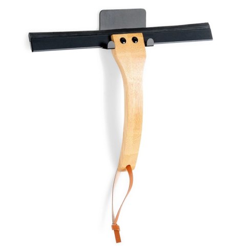 Ściągaczka do Szyb VILDE Bambusowy Uchwyt Montaż bez Wiercenia