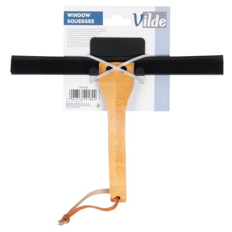 Ściągaczka do Szyb VILDE Bambusowy Uchwyt Montaż bez Wiercenia