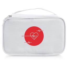 Torba na Leki Termiczna TERMO ORION Biała Podróż Wewnętrzne Kieszenie