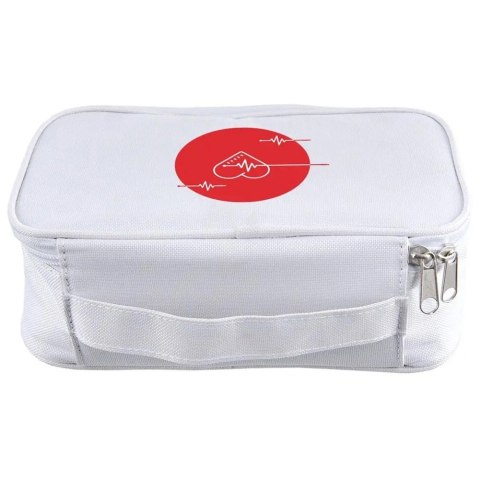 Torba na Leki Termiczna TERMO ORION Biała Podróż Wewnętrzne Kieszenie