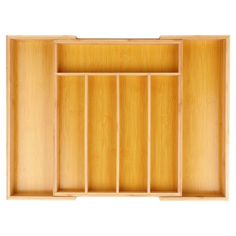 Wkład na Sztućce do Szuflady VILDE Bambus Rozsuwany 28-45 cm
