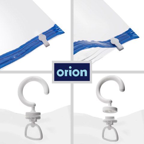 Worek Próżniowy na Ubrania ORION z Wieszakiem na Kurtki 70 x 104 cm