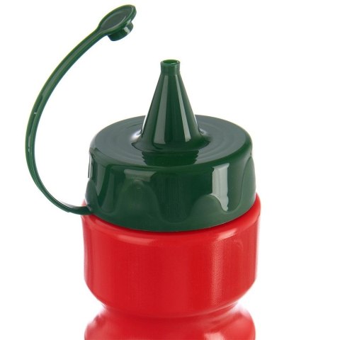 Butelka ORION do Sosów Ketchupu 680 ml Czerwona z Dozownikiem