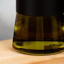 Zestaw Butelek na Oliwę i Ocet VILDE 2 x 300 ml Czarne z Dozownikami