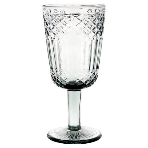 Kieliszek do Wina VILDE Szklany Czarny 270 ml Zdobiony Elegancki