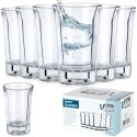 Kieliszki do Wódki VILDE Szklane 6 szt. 40 ml Wzmocnione Dno