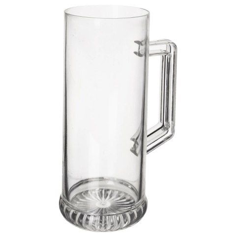 Kufel do Piwa Plastikowy 620 ml ORION Przezroczysty Stabilny