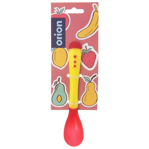 Łyżeczka Dziecięca z Miękką Końcówką Kolorowa 13,5 x 2,5 cm ORION