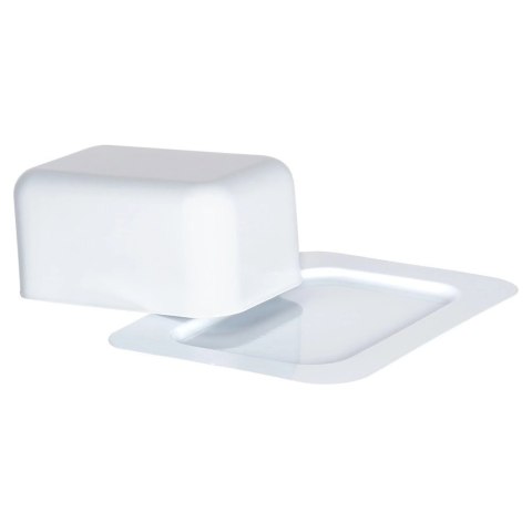 Maselniczka stalowa biała