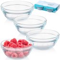 Miseczki 10,5 cm 200 ml Szkło 4 szt do Zmywarki EXCELLENT HOUSEWARE