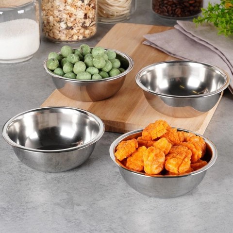 Miseczki Stal Nierdzewna 270 ml Zestaw do Zmywarki EXCELLENT HOUSEWARE