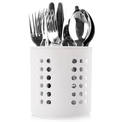 Ociekacz na Przybory Kuchenne 12,5 x 13 cm Tworzywo Biały ORION