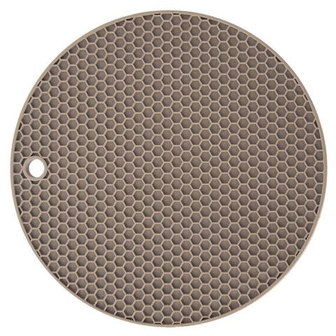 Podstawka pod Garnek Silikonowa Beżowa 17,5 cm ORION Odporna na Ciepło