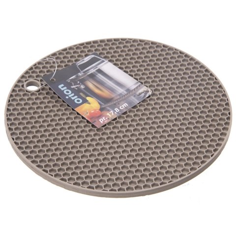 Podstawka pod Garnek Silikonowa Beżowa 17,5 cm ORION Odporna na Ciepło