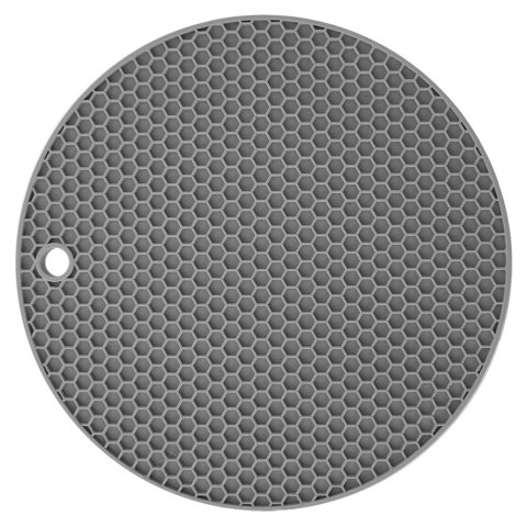 Podstawka pod Garnek Silikonowa Szara 17,5 cm ORION Odporna na Ciepło