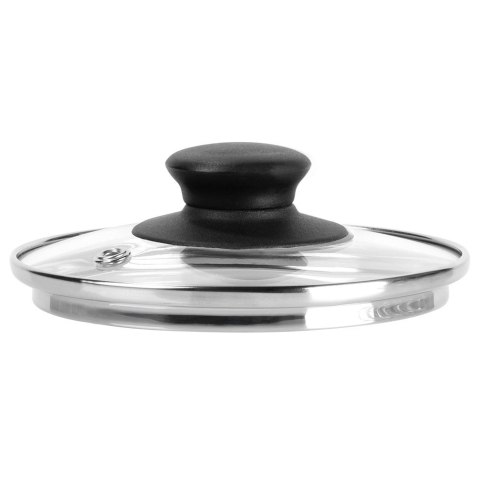 Pokrywka Szklana Żaroodporna Odpowietrznik 12 cm VILDE Zmywarka