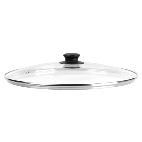 Pokrywka Szklana Duża Żaroodporna Odpowietrznik 32 cm VILDE Zmywarka