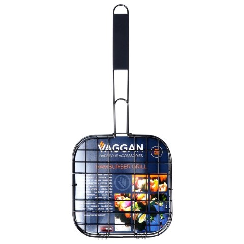 Ruszt do Grillowania Burgerów Nieprzywierający 49 x 21,1 cm VAGGAN