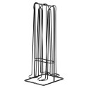 Stojak na Kapsułki Nespresso Metalowy Czarny 32 szt. 30 cm VILDE