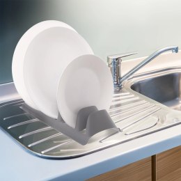 Stojak na Pokrywki Talerze Szary Organizer 8 szt. do Zmywarki ORION
