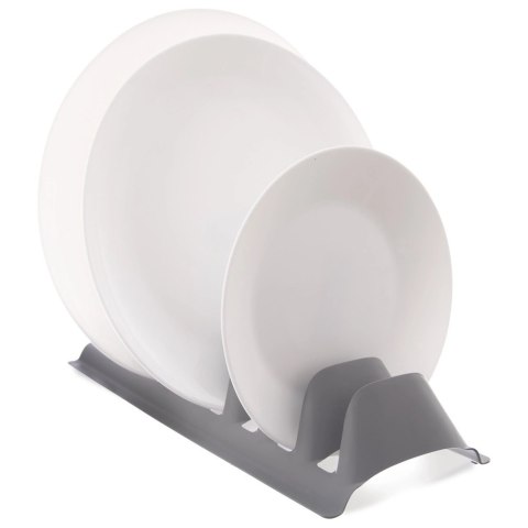 Stojak na Pokrywki Talerze Szary Organizer 8 szt. do Zmywarki ORION
