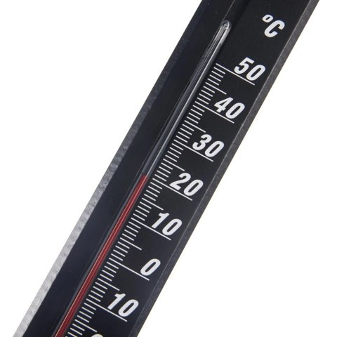 Termometr Uniwersalny Drewniany Czarny ORION 20 cm Zewnętrzny