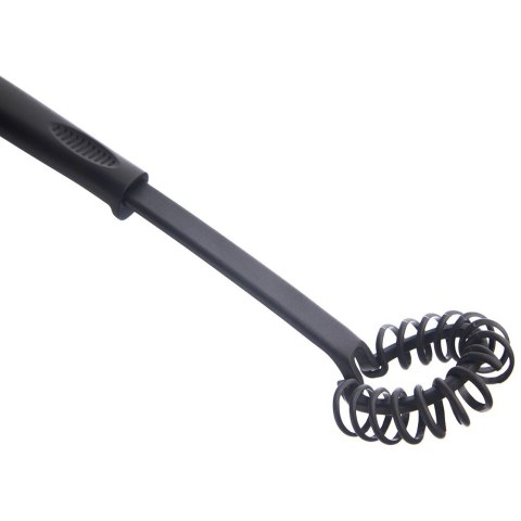 Trzepaczka Spiralna Kuchenna BLACKLINE ORION 28 cm Czarna Wygodny Uchwyt