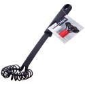 Trzepaczka Spiralna Kuchenna BLACKLINE ORION 28 cm Czarna Wygodny Uchwyt