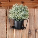 Uchwyt Balkonowy na Doniczkę Metalowy 24 x 18 cm VILDE do Balustrad 5 cm