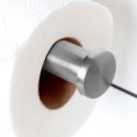 Uchwyt na Papier Toaletowy Stal Nierdzewna VILDE Montaż Taśma 16,5 x 7.7 cm