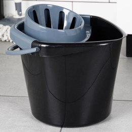 Wiadro do Mopa z Wyciskaczem 10 L VILDE Poręczny Uchwyt 33 x 30,5 cm