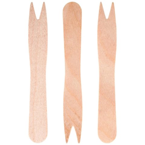 Widelczyki do Frytek Drewniane 50 szt. VILDE Ekologiczne 8,5 cm