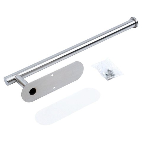Wieszak na Ręcznik Papierowy VILDE Srebrny Stal Nierdzewna 33,5 cm