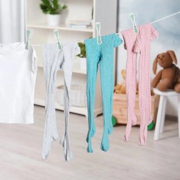 Klamerki na Pranie ORION Plastikowe 12 szt. Niebieskie Mocny Zatrzask