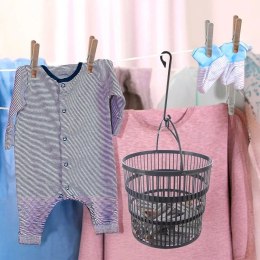 Klamerki na Pranie ORION 50 szt. w Składanym Koszyku Plastikowe