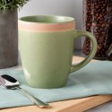 Kubek Ceramiczny Zielony 380 ml NAVA ARTHENA GREEN do Kawy i Herbaty