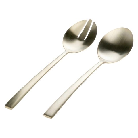 Łyżki do Sałatek Stal Nierdzewna Złote 25 x 5,5 cm 2 Szt. EXCELLENT