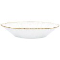 Miska Sałatkowa 20,5 cm 500 ml Szkło Złoty Rant Dekor VILDE