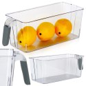 Organizer do Lodówki z Uchwytem 30 x 13 x 11,5 cm EXCELLENT Przezroczysty