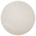 Podkładka na Stół Okrągła Kremowa Złota 38 cm HOME STYLING COLLECTION