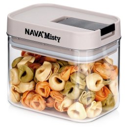 Pojemnik na Produkty Sypkie Hermetyczny 500 ml NAVA 11,5 x 7,5 x 10 cm